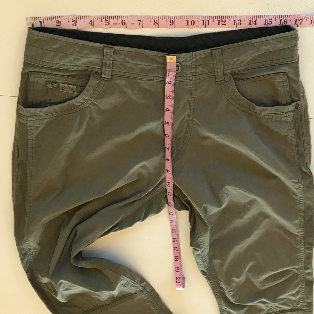 GORPCORE 🔥KUHL RADIKL KLASSIK OLIVE  PANTS 34 X 32 - Picture 6 of 15